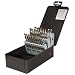 Precision Twist C26R42 High Speed Steel Short Length Drill Bit Set, Uncoated (Bright) Finish, 118 Degree Conventional Point, Letter Size, 26 piece, A to Z