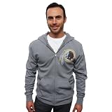 NFL Men's Washington Redskins Vintage Hooded Sweatshirt (Steel , XL )