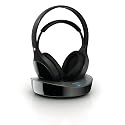 Philips SHD8600 Digitaler HiFi-Funkkopfh&ouml;rer (flexibler B&uuml;gel, CD Qualit&auml;t mit digitaler 2,4 GHz &Uuml;bertragung, rauschfrei) schwarz