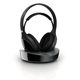 Produkt-Bild: Philips SHD8600 Digitaler HiFi-Funkkopfh&ouml;rer (flexibler B&uuml;gel, CD Qualit&auml;t mit digitaler 2,4 GHz &Uuml;bertragung, rauschfrei) schwarz