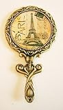 Welforth Fine Pewter Paris Mini Hand Held Mirror
