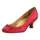 Unlisted Women's On Stage Satin Low Heel Pump