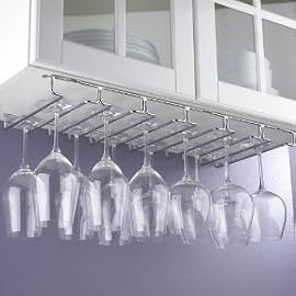 Large Under Cabinet Stemware Rack