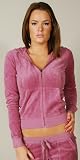 Juicy Couture, Velour Hoodie, Faded Violet