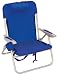 Rio Gear Big Guy Backpack Chair, Blue
