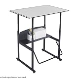 Safco AlphaBetter 24 x 36 Student Desk in Gray