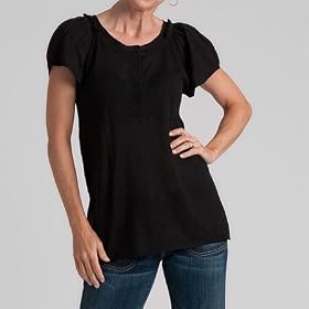 BCBG Black Knit Top
