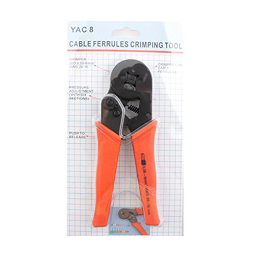 Купить Wire Cable Ferrule Crimper Crimping Tool AWG 2810 0.086m©O в интернетмагазине Amazon с