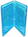 Double BLU-RAY Case with Moulded Blu-Ray Logo 10-Pak