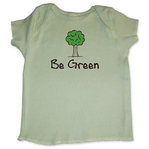 Inspire Clothing Organic Be Green Short Sleeve T-Shirt