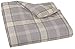 Amazon Basics Yarn-Dyed Lightweight Flannel Duvet Cover - Full/Queen, Grey Plaid