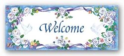 Welcome - Zeta Phi Beta by Pita Ohiwerei 20"x8" Art Print Poster