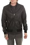 RUDE Black Perforated Pleather Jacket