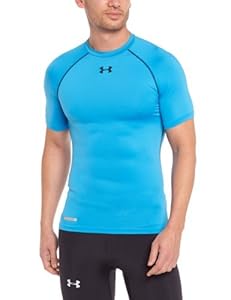 Under Armour HeatGear Sonic Compression Short Sleeve T-Shirt - X Large - Blue