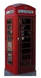 English Phone Booth Large Party Standup Poster
