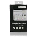 Apple Licensed Component + USB Cable for iPhone 4, iPhone 3G/3Gs, iPad, iPad 2 and all iPods (6 Ft)