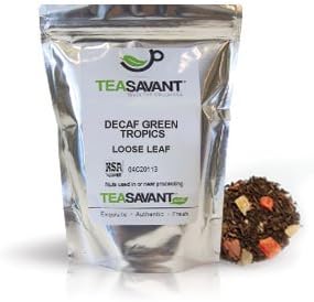 Tea Savant Decaf Green Tropics, 2 oz loose leaf tea