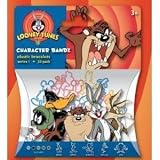 Forever Collectibles Warner Brothers Hanna Barbera Looney Tunes Boys (Bugs) Logo Bandz Bracelets