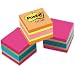 Post-it&reg; Notes, Original Cube, 1 7/8 inches x 1 7/8 inches, Assorted Neon and Ultra Colors, One Pad per Pack