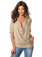 Bleu Marine Top Napoli (Taupe)