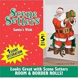 Christmas Party Decorations - Santas Visit Scene Setters - Single Pack