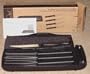 Pampered Chef Forged Steak Knife Set of 4 with Case