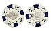 Harley-Davidson Wisconsin Poker Chip Blue & White CHIP