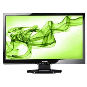 Philips 220E1SB 22 inch Wide LCD 1080p VGA Monitor - Black