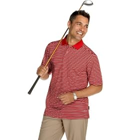 Men's Callaway X-Series 2-Button Stripe Polo