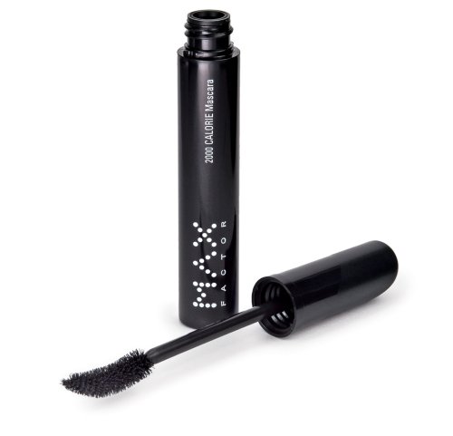 Max Factor Eye 2000 Calorie Mascara, Curved Brush Mascara Rich Black 201, 0.3-Ounce Packages (Pack of 3)