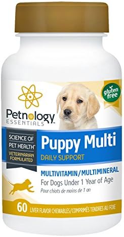 Petnology Puppy Multi Chewable, 60 Count
