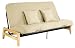 Serta Chestnut Full Futon Mattress, Khaki