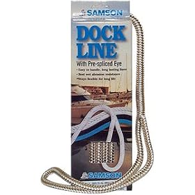 Gold-N-Braid Dock Lines 5 8X35' Gold-N-Braid Dock Line by
