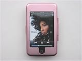 Pink Aluminium Hard Case for iPod Touch with BeltClip