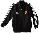 MLB Youth San Francisco Giants Legacy Track Jacket (Black, Medium)