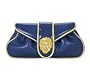 Dooney Bourke Hayden Oversize Clutch Royal Blue
