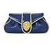 Dooney Bourke Hayden Oversize Clutch Royal Blue