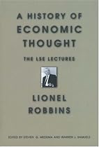 A History of Economic Thought: The LSE Lectures