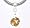 Birthstone Spacer Bead Charm (November Dangle Topaz 9mm)