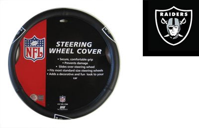 Oakland Raiders Steering Wheel Cover