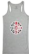 Paul Frank Union Jack Gray and Plaid Tank for women