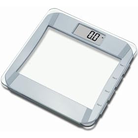 Eatsmart Precision Tracker - Ultra Slim Weight Tracking Bathroom Scale with Oversized 3.5