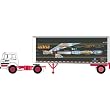HO RTR Ford C w/28' Smooth Trailer, CF/No Zone $24.98 Toy  (new window)