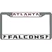 All Products : Rico Atlanta Falcons Chrome License Plate Frame-Size: One Size