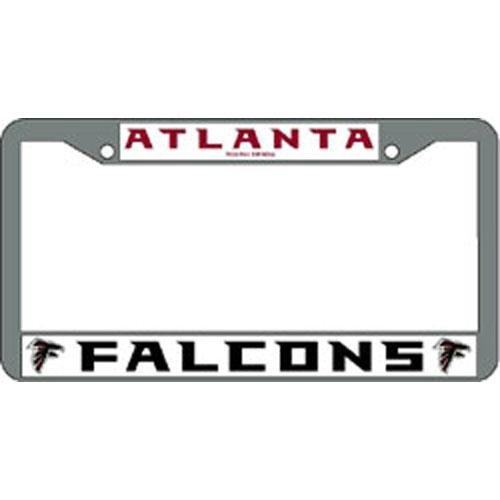 Atlanta Falcons Chrome License Plate Holder