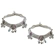 Summer Fashion 2010 Ankle Bracelets Pair Sterling Silver Foot Jewelry 10 inches
