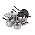 Paula Deen Traditional Stainless Steel 10-Piece Set