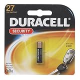 Duracell MN27BPK Watch / Electronic / Keyless Entry Battery, 12 Volt Alkaline