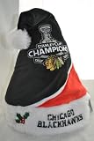 Chicago Blackhawks Stanley Cup champions SWOOP COLORBLOCK SANTA hat