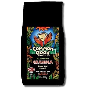 Common Good Foods All Natural Low Fat Apple Oat Crunch Granola Made with Fruit Juice with... by Common Good Foods
